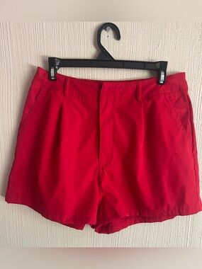 Retro Red Pinup Shorts 💋🧨